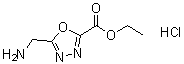 Ethyl5-(aminomethyl)-1,3,4-oxadiazole-2-carboxylatehydrochloride Structure,652158-84-4Structure