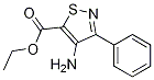 Ethyl4-amino-3-phenylisothiazole-5-carboxylate Structure,65237-13-0Structure