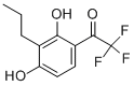 1-(2,4-Dihydroxy-3-propylphenyl)-2,2,2-trifluoroethanone Structure,65239-69-2Structure