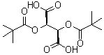 (-)-Dipivaloyl-l-tartaric acid Structure,65259-81-6Structure