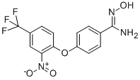 N-hydroxy-4-[2-nitro-4-(trifluoromethyl)phenoxy]benzenecarboximidamide Structure,652965-53-2Structure