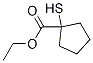 1-Mercapto-cyclopentanecarboxylic acid ethyl ester Structure,65351-03-3Structure