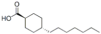 4-Trans-Heptylcyclohexanecarboxylic acid Structure,65355-31-9Structure