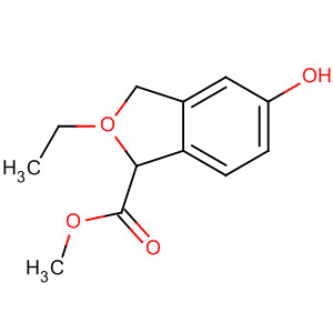 2-Benzofurancarboxylicacid,2-ethyl-2,3-dihydro-5-hydroxy-,methylester(9ci) Structure,653578-24-6Structure