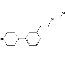 1-(3-Chlorophenyl)piperazine hydrochloride Structure,65369-76-8Structure