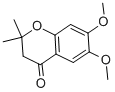 6,7-Dimethoxy-2,2-dimethyl-4-chromanone Structure,65383-61-1Structure