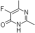 5-Fluoro-2,6-dimethylpyrimidin-4(3h)-one Structure,654-41-1Structure