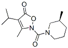 Piperidine,3-methyl-1-[[3-methyl-4-(1-methylethyl)-5-oxo-2(5h)-isoxazolyl]carbonyl]-,(3s)-(9ci) Structure,654059-21-9Structure