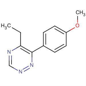 1,2,4-Triazine,5-ethyl-6-(4-methoxyphenyl)-(9ci) Structure,654069-73-5Structure