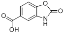 2-Oxo-2,3-dihydro-benzooxazole-5-carboxylic acid Structure,65422-72-2Structure