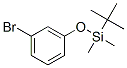 1-Bromo-3-(tert-butyldimethylsiloxy)benzene Structure,65423-56-5Structure