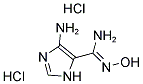 5(4)-Aminoimidazole-4(5)-carboxamidoxime dihydrochloride Structure,65456-71-5Structure