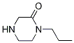 1-Propyl-2-piperazinone Structure,65464-10-0Structure