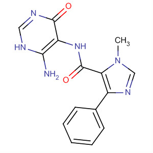 N-(4-amino-6-hydroxypyrimidin-5-yl)-1-methyl-4-phenyl-1h-imidazole-5-carboxamide Structure,655253-61-5Structure