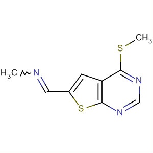 N-[4-(methylthio)thieno[2,3-d]pyrimidin-6-ylmethylidene]methanamine Structure,655253-74-0Structure