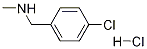 4-Chloro-N-methylBenzenemethanamine hydrochloride Structure,65542-24-7Structure