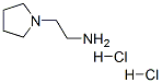 2-Pyrrolidinoethylamine 2hcl Structure,65592-36-1Structure