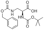 Boc-Dap(Z)-OH Structure,65710-57-8Structure