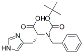 N-Boc-1-(phenylmethyl)-D-Histidine Structure,65717-64-8Structure