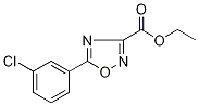 Ethyl5-(3-chlorophenyl)-1,2,4-oxadiazole-3-carboxylate Structure,657424-68-5Structure