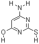 4-Amino-6-hydroxy-2-mercaptopyrimidine monohydrate Structure,65802-56-4Structure