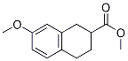 Methyl 7-methoxy-1,2,3,4-tetrahydronaphthalene-2-carboxylate Structure,65844-56-6Structure