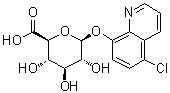 5-Chloro-8-hydroxyquinoline β-d-glucuronide Structure,65851-39-0Structure