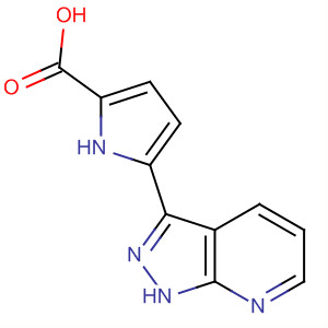 5-(1H-pyrazolo[3,4-b]pyridin-3-yl)-1h-pyrrole-2-carboxylic acid Structure,658696-08-3Structure