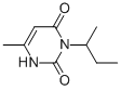 6-Methyl-3-(1-methylpropyl)uracil Structure,6589-36-2Structure