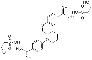 Hexamidine diisethionate(hd) Structure,659-40-5Structure