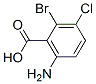 2-Bromo-3-chloro-6-amino benzoic acid Structure,65971-76-8Structure