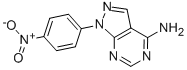 1-(4-Nitrophenyl)-1H-pyrazolo[3,4-d]pyrimidin-4-amine Structure,65973-73-1Structure