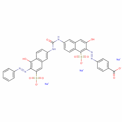 Calcomine orange 2rs Structure,6598-63-6Structure