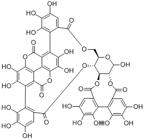 Punicalagins Structure,65995-63-3Structure