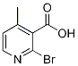 2-Bromo-4-methylnicotinicacid Structure,65996-07-8Structure