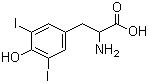 3,5-Diiodo-DL-tyrosine Structure,66-02-4Structure