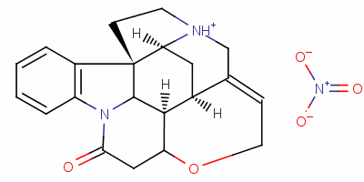 Strychnine nitrate Structure,66-32-0Structure