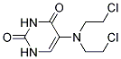 5-Bis(2-chloroethyl)aminouracil Structure,66-75-1Structure