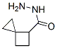 Spiro[2.3]hexane-4-carboxylic acid, hydrazide (9ci) Structure,66036-87-1Structure