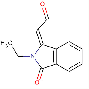 Acetaldehyde, (2-ethyl-2,3-dihydro-3-oxo-1h-isoindol-1-ylidene)-, (2e)-(9ci) Structure,660391-87-7Structure