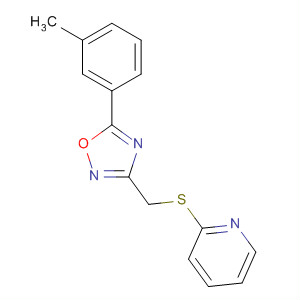 2-(5-M-tolyl-[1,2,4]oxadiazol-3-ylmethylsulfanyl)pyridine Structure,660416-76-2Structure