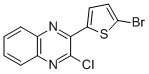 2-(5-Bromo-2-thienyl)-3-chloroquinoxaline Structure,66078-66-8Structure