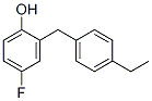 Phenol, 2-[(4-ethylphenyl)methyl]-4-fluoro-(9ci) Structure,660842-04-6Structure