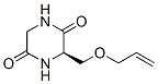 2,5-Piperazinedione,3-[(2-propenyloxy)methyl]-,(3r)-(9ci) Structure,660862-77-1Structure