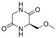 2,5-Piperazinedione, 3-(methoxymethyl)-, (3r)-(9ci) Structure,660862-80-6Structure