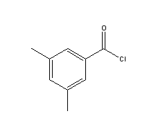 3,5-Dimethylbenzoyl chloride Structure,6613-44-1Structure