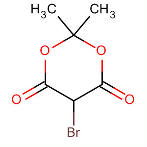 5-Bromo-2,2-dimethyl-1,3-dioxane-4,6-dione Structure,66145-20-8Structure