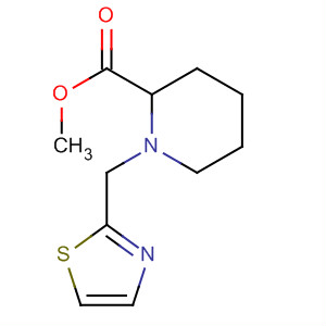 Methyl 1-(thiazol-2-ylmethyl)piperidine-2-carboxylate Structure,661459-35-4Structure