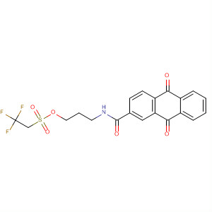 N-(3-trifluoroethanesulfonyloxypropyl)anthraquinone-2-carboxamide Structure,661461-84-3Structure