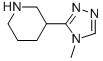 3-(4-Methyl-4H-1,2,4-triazol-3-yl)piperidine Structure,661470-61-7Structure